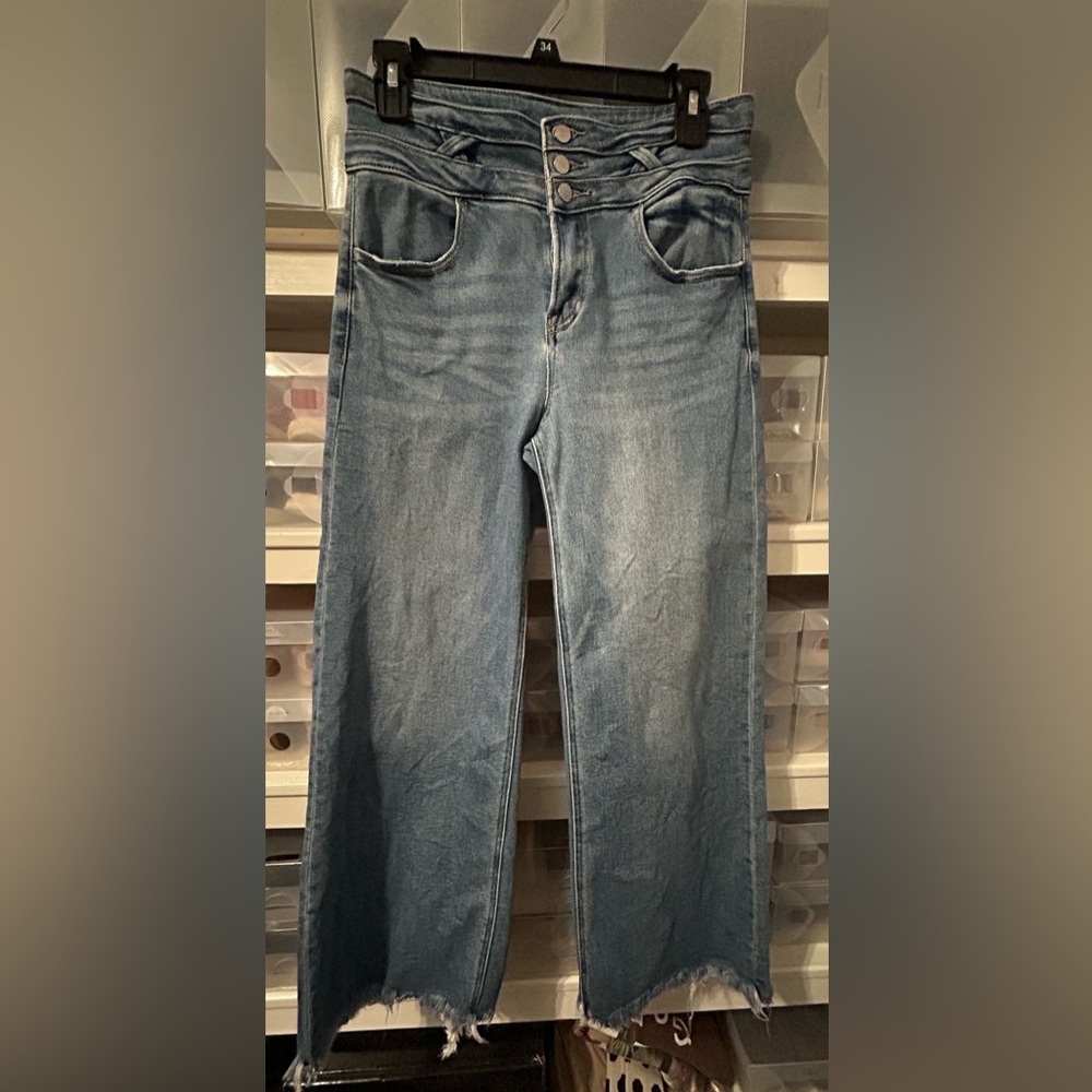 Risen Jeans Women’s Distressed Blue Jeans
